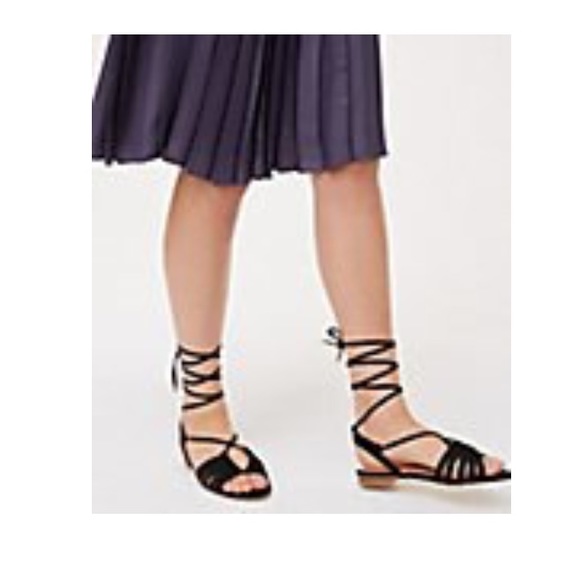 LOFT Shoes - LOFT Strappy Detail Sandal Black BNIB Sz 10 & 10.5